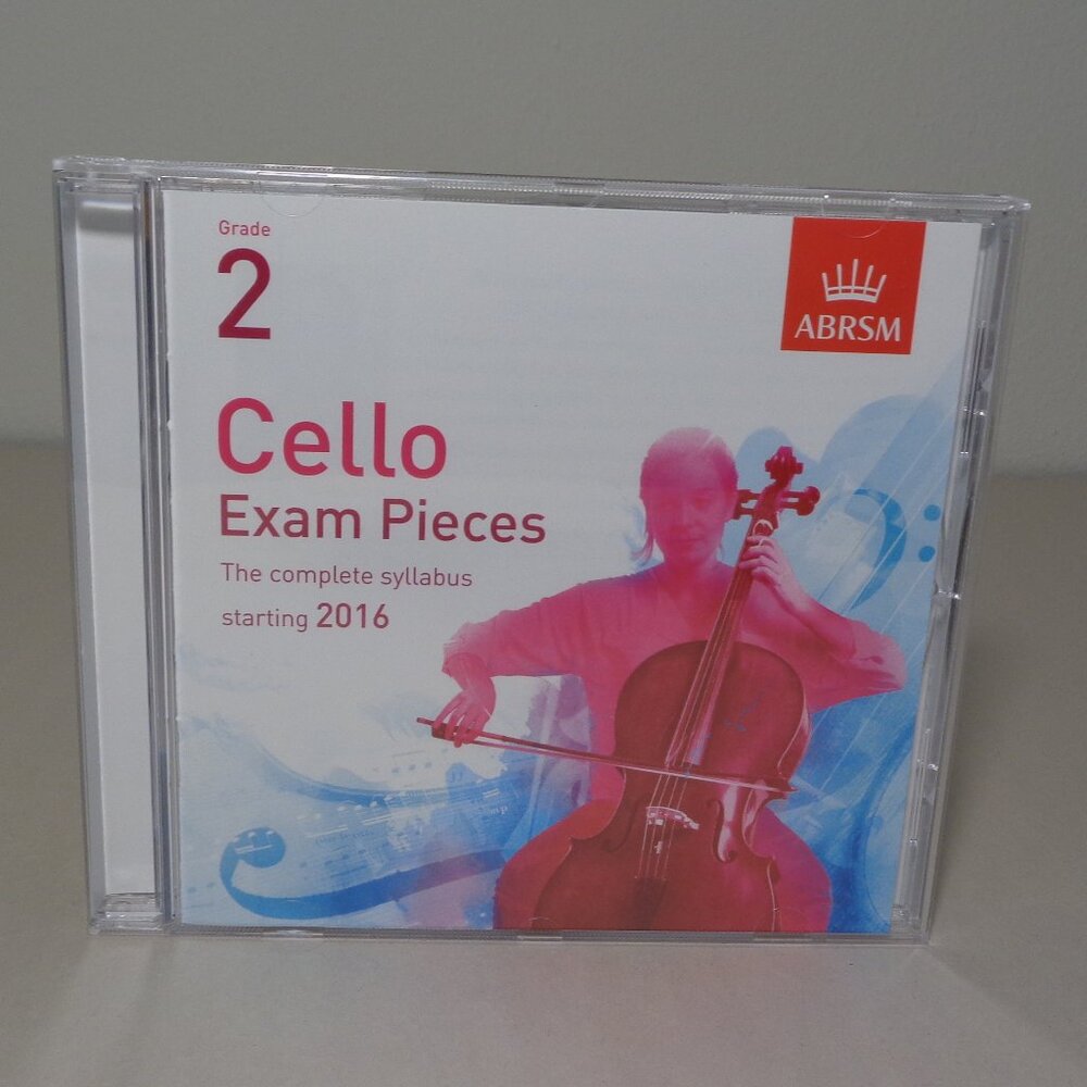 CELLO EXAM PIECES The Complete Syllabus Starting 2016 -Grade 2 / New CD / ABRSM